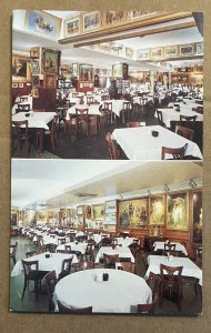 UNUSED PC INTERIOR VIEW SHOWING PAINTINGS, Haussner's Restaurant, Baltimore, Md.