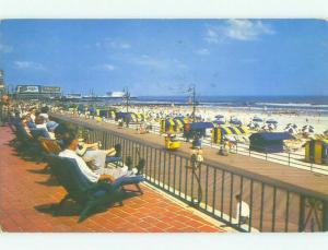Pre-1980 RELAXING BY THE BOARDWALK Atlantic City New Jersey NJ HQ2071