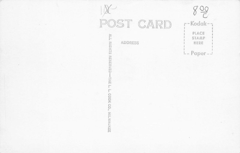 J78/ Mexico Missouri RPPC Postcard c1940s County Court House  219