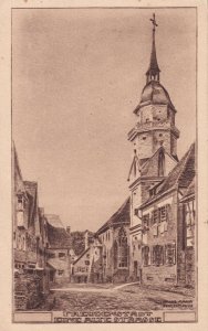 Freudenstadt Eine Alte Strasse German Postcard