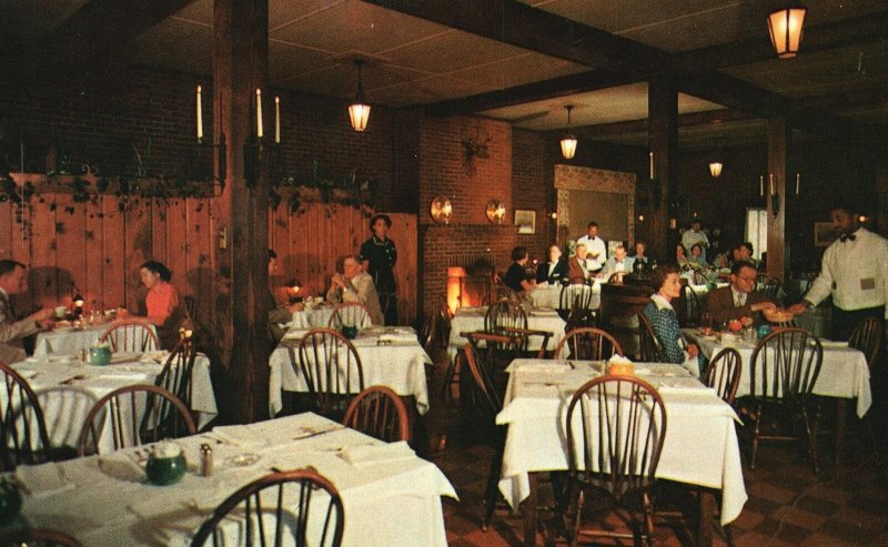 Vintage Postcard Penn-Daw Restaurant Fine Food Dining Rooms Alexandria Virginia