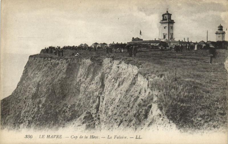 CPA Le HAVRE - Cap de la Heve - La Falaise (201231)