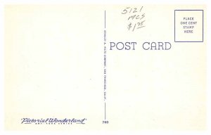 Postcard BIG LETTERS SCENE Vallejo California CA AS6844