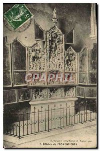 Old Postcard Altarpiece Fromentieres