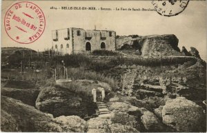 CPA BELLE-ILE-en-MER SAUZON (145016)