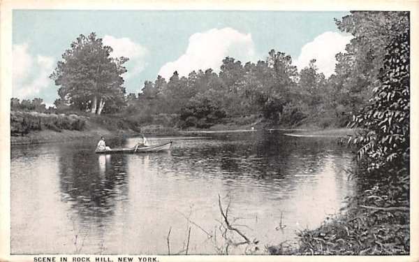 Water Scene Rock Hill, New York