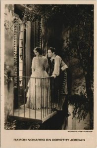 CPA RAMON NOVARRO EN DOROTHY JORDAN FILM STAR (20958)