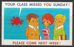 Humour - Your Class Missed You Sunday! - [MX-623]