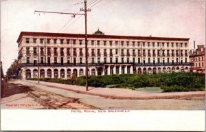 Postcard Hotel Royal in New Orleans, Louisiana~418