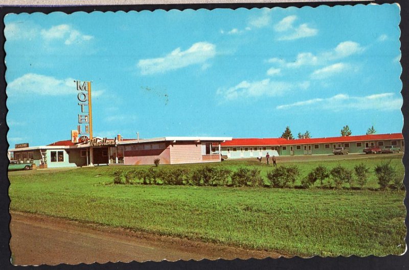 Saskatchewan REGINA Wheatland Motel and Restaurant - pm 2 1X - Chrome