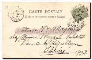 Old Postcard Puy de Dome Castle Murois