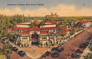 Paramount Building Designed by Joseph Urban Palm Beach FL