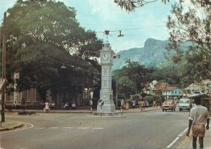 Postkarte Seychelles Island Victoria clock tower