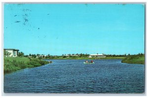 1965 Sarasota County's Fabulous Community Venice Gardens Sarasota FL Postcard 