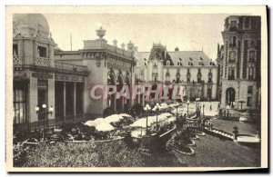 Old Postcard Vittel La Terrasse Du Casino and Great Hotels