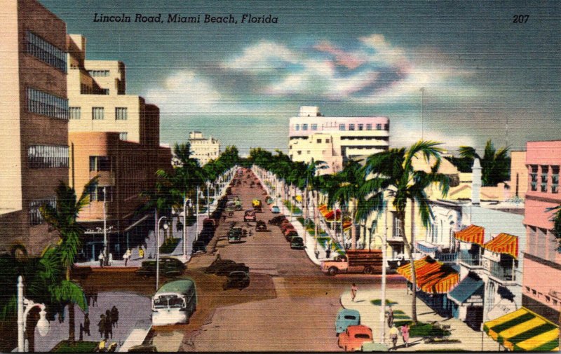 Florida Miami Beach Lincoln Road