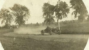 Saint Ansgar IOWA RP 1910 AUTOMOBILE RACE Car Racing nr Osage Mitchell St.