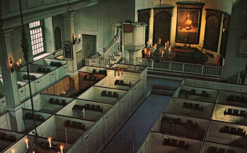 Interior Old North Church,Boston,MA