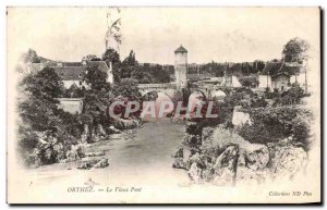 Old Postcard Orthez Old Bridge