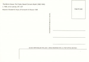 The Morris House, Port Clyde   Artist: Newell Convers Wyeth