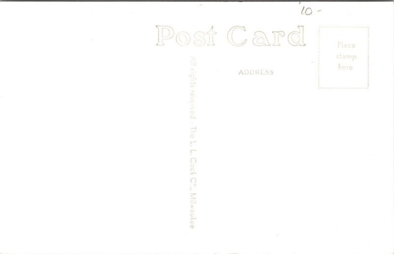 St. John's Lutheran Church Peru Illinois Postcard