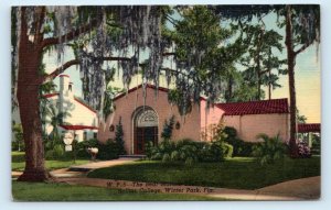 3 Postcards WINTER PARK, Florida FL~ ROLLINS COLLEGE Beal Maltbie ~ Walk of Fame