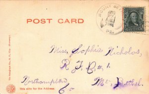 Glenwood House, Delaware Water Gap, Pennsylvania, Early Postcard, Used in 1906