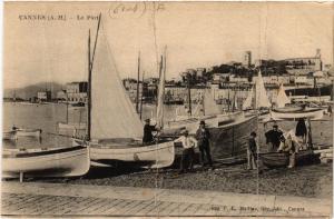 CPA CANNES - Le Port (488342)