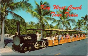 Postcard FL - Key West Conch Tour Train