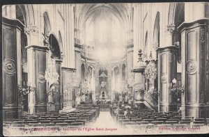 France Postcard - Compiegne - Interieur De L'Eglise Saint-Jacques   RS4396