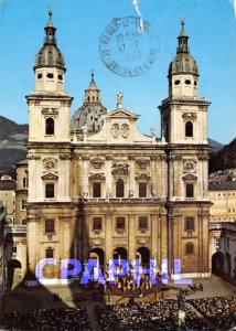 Postcard Moderne Salzburg Cathedral