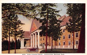 Lake Col. Hotel Yellowstone National Park, USA National Parks Unused 