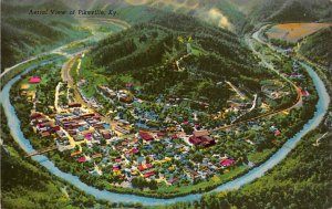 KY Postcard, Kentucky Post Card Aerial View of Pikeville Unused