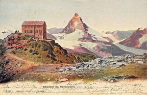 SOMMET du GORNERGRAT SWITZERLAND~1901 CHARNAUX FRERES PUBLISHED  POSTCARD