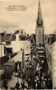 CPA CARNAC - La Continnation de la Procession - Le Jour (205475)