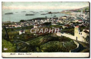Old Postcard Funchal Madeira