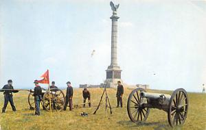 Union Gun Crew, Genuine Uniforms Patriotic Postal Used Unknown light crease r...