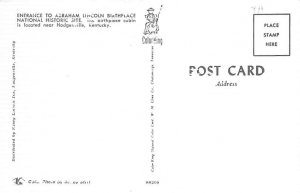 Hodgenville Kentucky Postcard