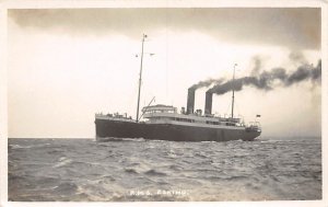 Eskimo Real Photo Royal Mail Steamship Line Ship 