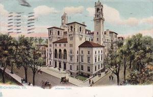 Jefferson Hotel Richmond Virginia 1907