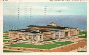 Vintage Postcard 1940's Field Museum Natural History Finest Building Chicago IL