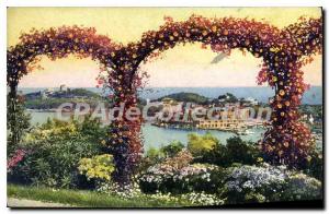 Postcard Old Saint Jean Cap Ferrat and the Port St. Pointe Hospice