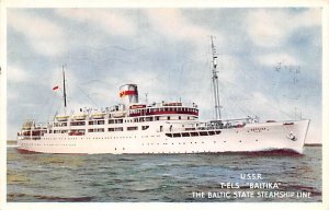 Baltika Sep 12th, 1957 Baltika, Baltic State Steamship Line View image 