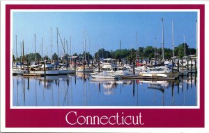 Connecticut CT Reflections Shore Line Postcard VTG UNP Vintage Unused Chrome 