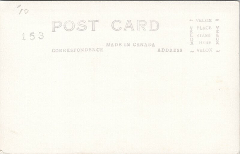 Mt Edith Cavell Lac Beauvert Jasper Alberta AB Canoeing Harry Rowed Postcard G5