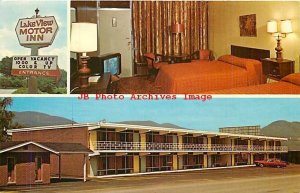 TN, Caryville, Tennessee, Lake View Motor Inn, Motel, Multi-View, Dexter Press 