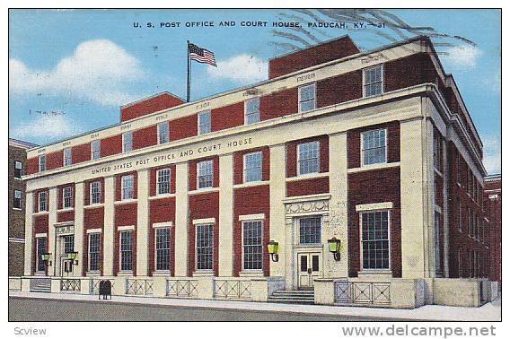 U. S. Post Office & Court House, Paducah, Kentucky, PU-1947