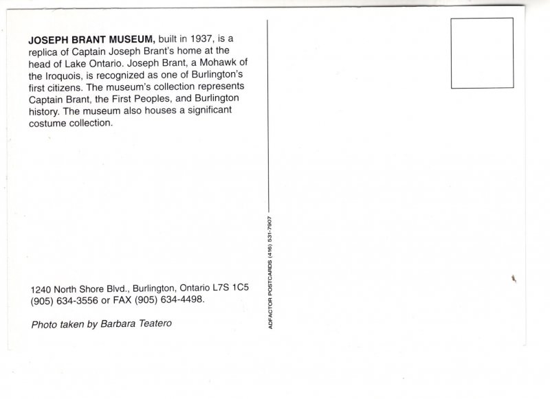 Joseph Brant Museum, Burlington, Ontario