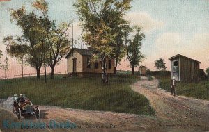 Postcard Byerly's School House Circleville PA