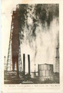 Postcard RPPC 1920a Oklahoma City Oil Industry Derrick Tank MacArthur OK24-2004